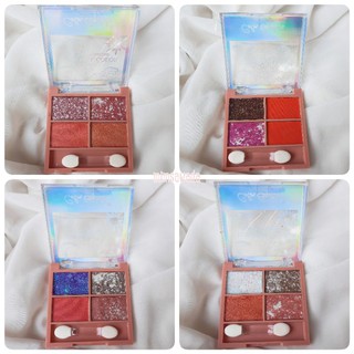 อายแชโดว์ชิมเมอร์และกลิตเตอร์ Color Castle Universe 4 color Eyeshadow พร้อมส่งครบสี