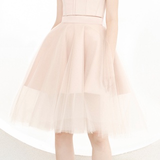 VALENTIER - SS22 CIRCLE TULLE SKIRT กระโปรง กระโปรงผู้หญิง ชุดทางการ ชุดออกงาน เสื้อผ้าแฟชั่นผู้หญิง