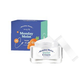 ครีมแครอท Monday Moist Facial Cream 10g.