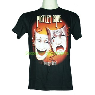 เสื้อวง Motley Crue เสื้อไซส์ยุโรป มอตลีย์ครู PTA1479 เสื้อวงดังๆ วินเทจ