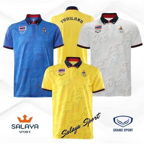 Graqnd Sport เสื้อโปโลแกรนด์สปอร์ตทอลาย แกรนด์สปอร์ต (โอลิมปิก 2020) รหัส : 012255