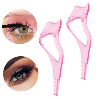 3 In 1 มาสคาร่าปัดขนตา พลาสติก สีชมพู 1 ชิ้น
