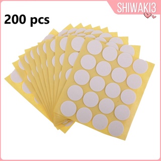 [Shiwaki3] สติ๊กเกอร์โฟมลายจุดสําหรับทําเทียน 20 มม. 200 ชิ้น