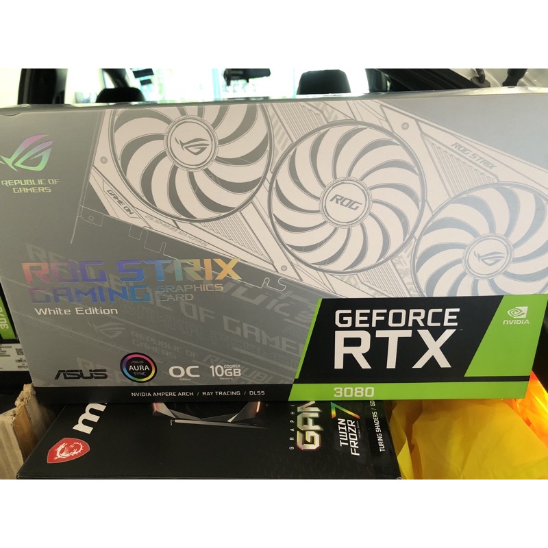 RTX3080 ชิพเก่าไม่ลดแรงขุด✅พร้อมส่ง✅Gundam (กันดั้ม) ประกันนอก/ rtx3080 asus tuf/Rog Strix พร้อมส่ง 