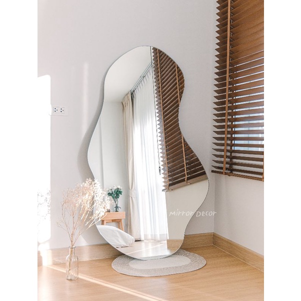 กระจกมินิมอล ดีไซน์พิเศษ 90×150 - Cloud Mirror