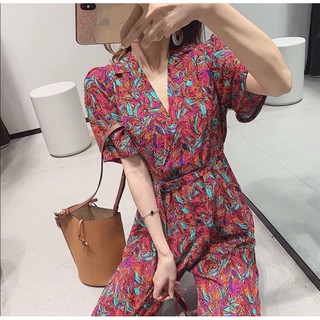 Dolly Flower Jumpsuit ป้าย YPY