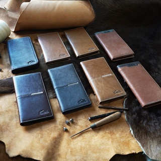 Tada leather wallet กระเป๋าสตางค์หนังวัวแท้ 100% ใบยาว ใช้ได้ทั้งชาย-หญิงช่องบัตรเยอะ จุเหลือเชื่อ โปรโมชั่นสุดพิเศษ ลดส