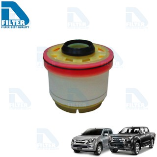 กรองโซล่า (กรองน้ำมันดีเซล) Isuzu อีซูซุ All New D-Max ดีแม็ก 2012-2020 By D Filter (ไส้กรองโซล่า) (DF147N)