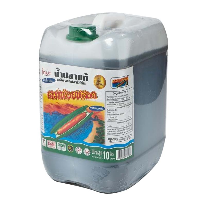 โปรโมชัน! หอยหลอด น้ำปลาแท้ 10 ลิตร Razor Clam Fish Sauce 10L