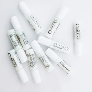 กาวติดขนตาปลอม Cosluxe Lash Adhesive - White ขนาด 1ml. , 5ml. [ของแท้จากบ.]