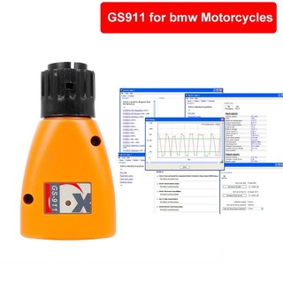 OBD2 GS 911 สำหรับ BMW OBD2 เครื่องมือวินิจฉัย GS-911 V1006.3 ฉุกเฉินเครื่องมือวิเคราะห์มืออาชีพสำหรับรถจักรยานยนต์ BMW GS911