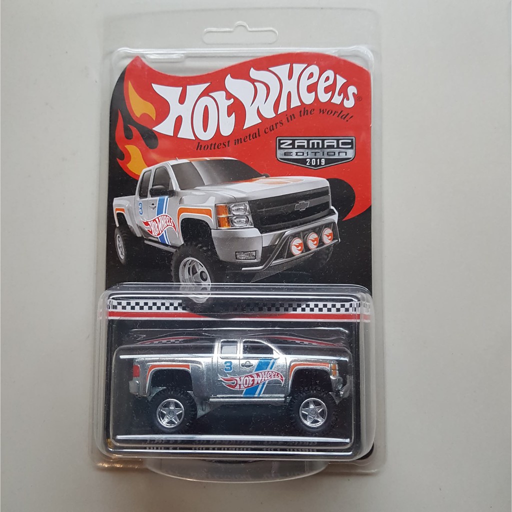 Hotwheels Chevy Silverado Off Road Zamac Edition Shopee Thailand