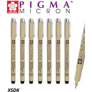 ปากกาพิกม่า Pigma Micron ดำ ปากกาตัดเส้น​ ซากุระ