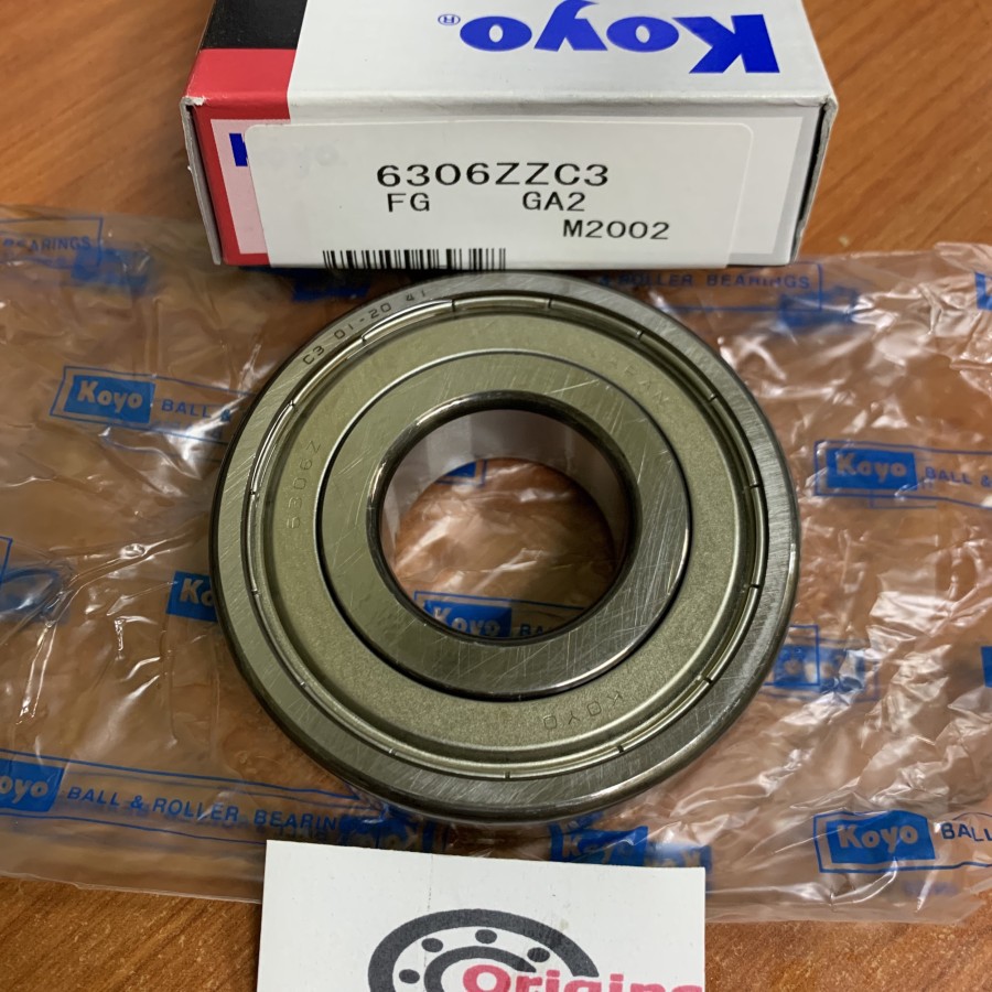แบริ่ง 6306zz C3 KOYO Original JAPAN 6306ZZC3