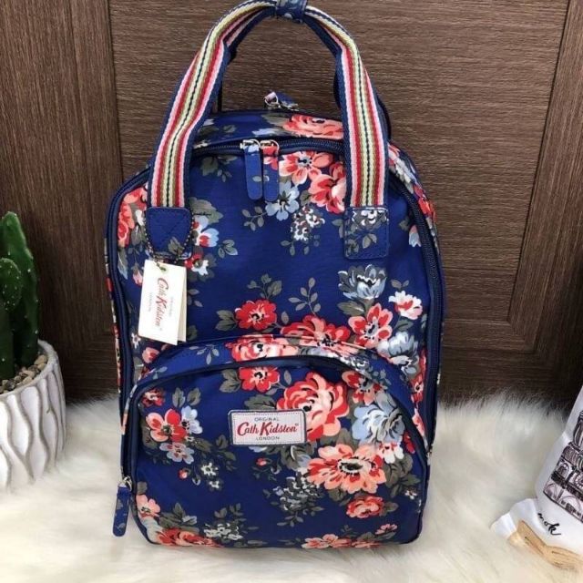 Cath Kidston Multi Pocket Backpack กระเป๋าสะพายเป้