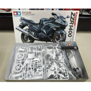 TAMIYA 1/12 Kazasaki ZZR1400 (โมเดลรถจักรยานยนต์ Model DreamCraft)