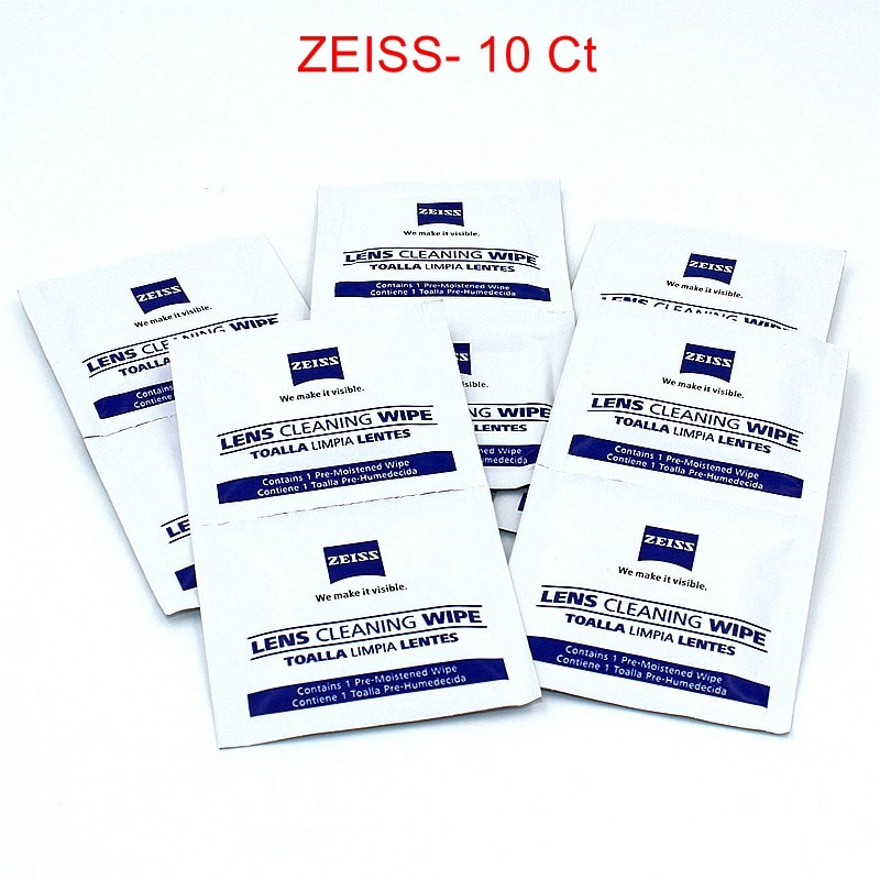 Zeiss Premoistened Lens Wipes Cleaning for Eyeglass Lenses Sunglasses