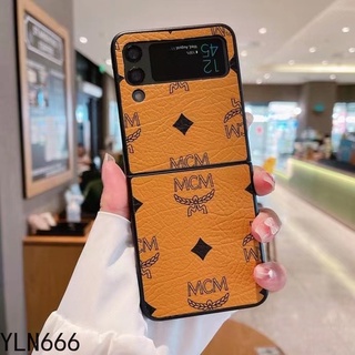 เคสโทรศัพท์มือถือหนัง ฝาพับ สไตล์วินเทจ แฟชั่น หรูหรา สําหรับ Samsung Galaxy Z Flip 3 4 Z Flip 2 1 Z Flip4 5G Z Flip3 5G