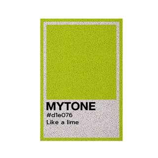 [MT01-00000071] พรมเช็ดเท้า พรมดักฝุ่น ลาย Like A Lime ขนาด 40x60 ซม (My Tone Collection)