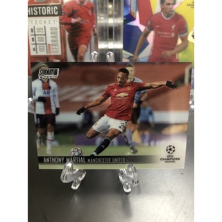 2020-21 Topps Stadium Club Chrome UEFA Champions League Soccer Cards Manchester United