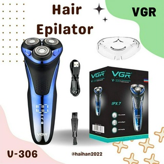 เครื่องโกนหนวดไฟฟ้า VGR รุ่น V-306 (สินค้าพร้อมส่ง)