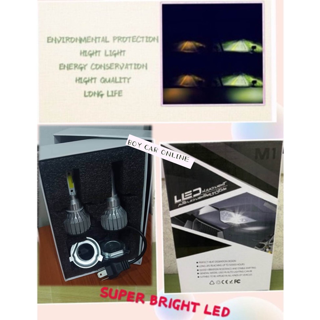 SUPER BRIGHT LED SUPER HEADLIGHT H4, H7, H8/H11