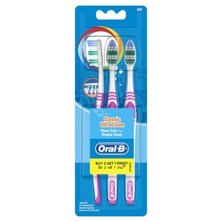 Oral B Classic Ultra Clean Soft40 Toothbrush Pack3