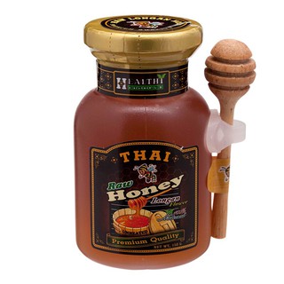 ไทยฮันนี่น้ำผึ้งดอกลำไย 150กรัม Thai Honey Longan Honey 150 grams