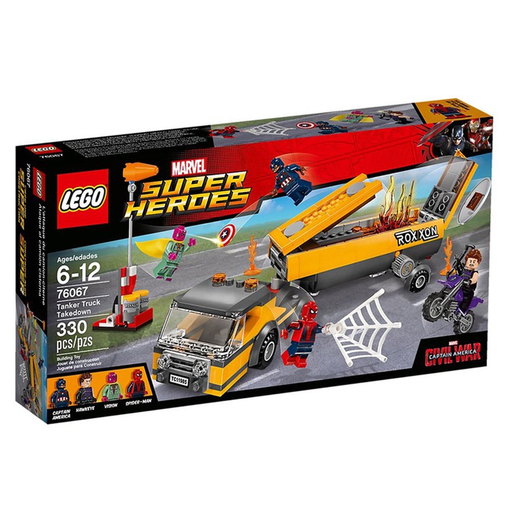 76067 : LEGO Marvel Super Heroes Tanker Truck Takedown (สินค้ากล่องไม่สวย ราคาพิเศษ)