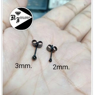 STUD(สำหรับคนแพ้ง่าย) ต่างหูหมุดมินิมอล สแตนเลสเกรดเครื่องมือแพทย์ (ราคา 1 คู่)