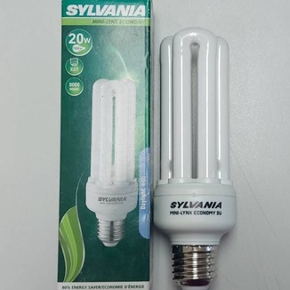 หลอดประหยัดไฟ Sylvania 3U รุ่น mini-lynx economy 20W Daylight