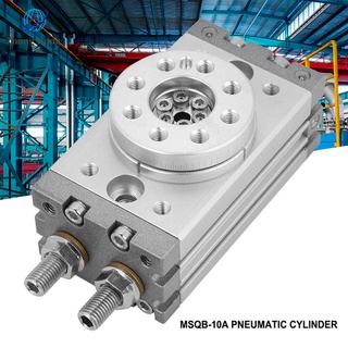 180 Degree SMC Type 15mm Rotary Pneumatic Cylinder MSQB-10A 0~60°C