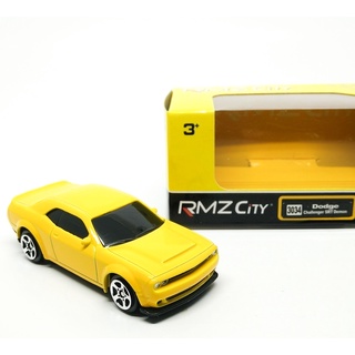 RMZ City Dodge Challenger SRT Demon - Yellow Color /scale 1/64 (3 inches) in Box