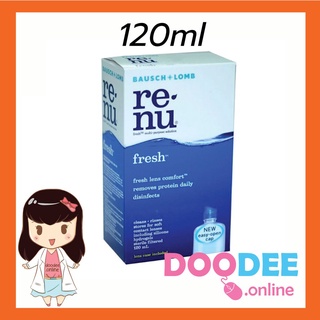 ถูกที่สุด! น้ำยาคอนแทคเลนส์ Renu 120ml.