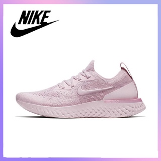 ของแท้อย่างเป็นทางการ Nike Epic React Flyknit รองเท้าวิ่งผู้ชายและผู้หญิง