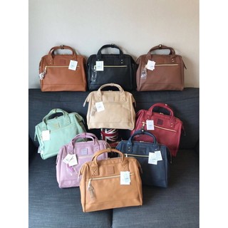 ANELLO 2 WAY PU LEATHER BOSTON BAG Best Seller!กระเป๋าถือ/สะพายรุ่น unisex