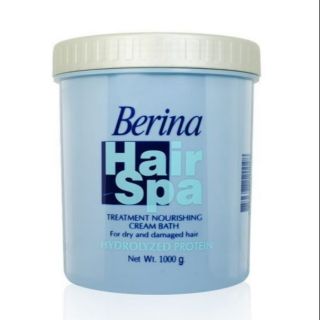 Berina Hair Spa Treatment Nourishing Cream Bath 
เบอริน่า แฮร์สปา ทรีทเม้นท์ เนอริซิ่ง ครีมบาธ 1000ก.