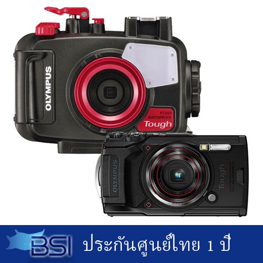 *ศูนย์ไทย* OLYMPUS TOUGH TG-6 + HOUSING SET กล้องถ่ายรูปใต้น้ำ กล่องถ่ายรูปดำน้ำ ประกันศูนย์ไทย TG6 TG-6 Housign