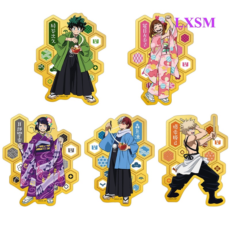 LXSM อะนิเมะ My Hero Academia action figure Bakugou Katsuki Midoriya Izuku Midoriya Izuku ขาตั้งอะคร