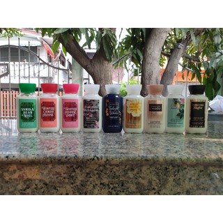 Bath &amp; Body Works Travel Size Body Lotion โลชั่นบำรุงผิวบาธแอนด์บอดี้เวิร์คขนาดพกพา