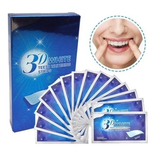 Whitener อัลตร้าไวท์เทนนิ่งฟันขาว 28 แถบ 5D สีขาว