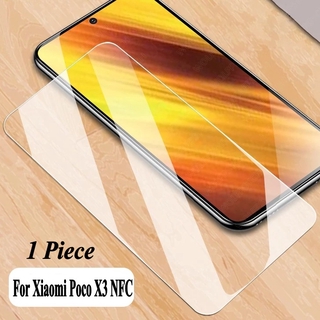 กระจกนิรภัยกันรอยหน้าจอ สําหรับ Xiaomi Poco X3 NFC Xiaomi Poco X3 NFC 1 ชิ้น