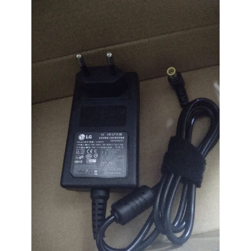 LG 16EN33SA LG 16M35A Lcd Led Tv Monitor Adapter LG 16M35A LG 16M37A LG 16M38A 19V-0.84A