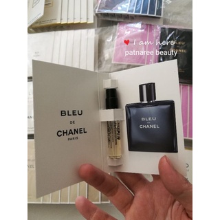 Sale น้ำหอมของแท้  BLEU DE CHANEL Eau de Toilette ขนาดเดิม 2mlหายากค่า