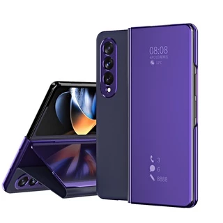 Mirror Clear Case สําหรับ Samsung Galaxy Z Fold8/Fold7/Fold6/5/4/3 Shell Full Protection