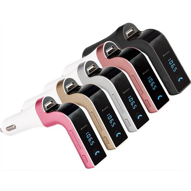 แท้ 100% G7 บลูทูธ bluetooth อุปกรณ์ติดรถยนต์ อุปกรณ์เสริมรถยนต์ Car charger
