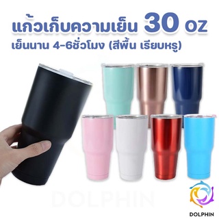 แก้ว 30oz แก้วเก็บความเย็น ความร้อน เยติ สแตนเลส