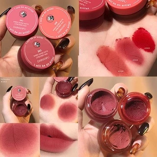 N042 ลิปสติกDAIMANPU เนื้อมูสกำมะหยี่ เคลือบริมฝีปาก สีชัด ติดทน ขนาดเล็ก