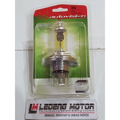 Autovision Rainbow H4 H7 5000k 36w 60w รถจักรยานยนต์รถยนต์ สีเหลือง Rainbow