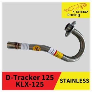 คอท่อD-Tracker 125/ KLX-125 สแตนเลส